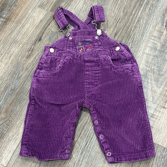 Vintage Sears Baby Corduroy Overalls - Picture 1 of 5